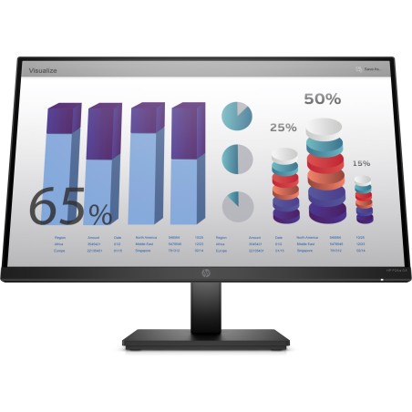 HP ProDisplay P24q G4 23.8" QHD Monitor (8MB10AA#ABB) - Crystal Clear Visuals for Professional Excellence